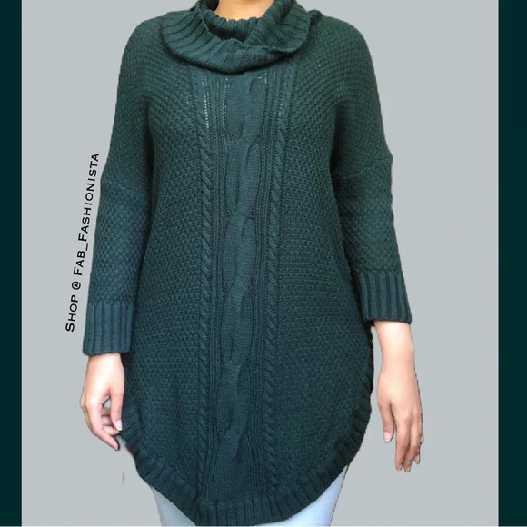 Knit sweater green size medium new with tag - Picture 3 of 17